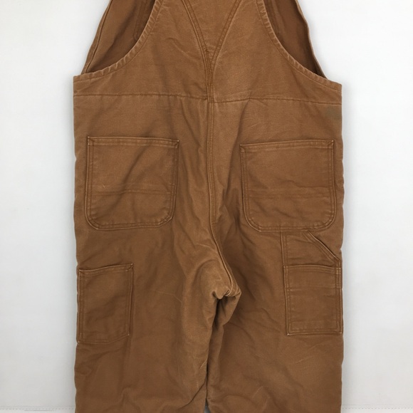 CARHARTT FR Flame Resistant Duck Bib Overalls Quilt Lined Double Knee Men’s 32 - Picture 12 of 17